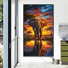 Elephant - Diamond Painting - Full Round Drill (Canvas|40*70cm)