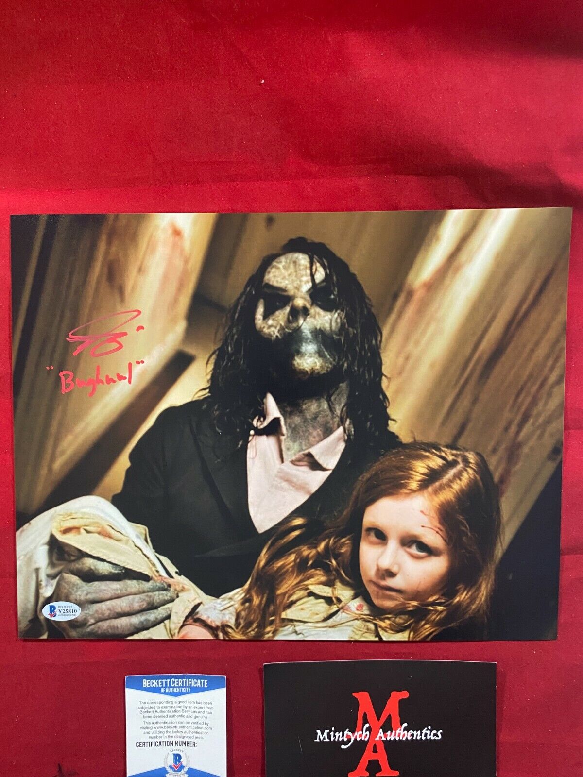 NICK KING BUGHUUL MR. BOOGIE SINISTER AUTOGRAPHED SIGNED 11x14 Photo Poster painting BECKETT COA