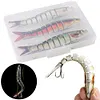 3Pcs Sinking Wobblers Fishing Lures Multi-Section Hard Bait for Pike Bass Trout