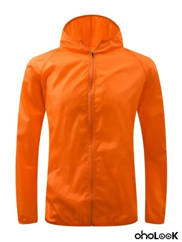 Women's Men's Upf 50+ Uv Sun Protection Zip Up Hoodie Long Sleeve Fishing Running Hiking Jacket Summer Ultra-light