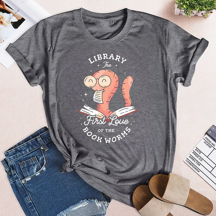 library Librarian,book worms T-Shirt-03710
