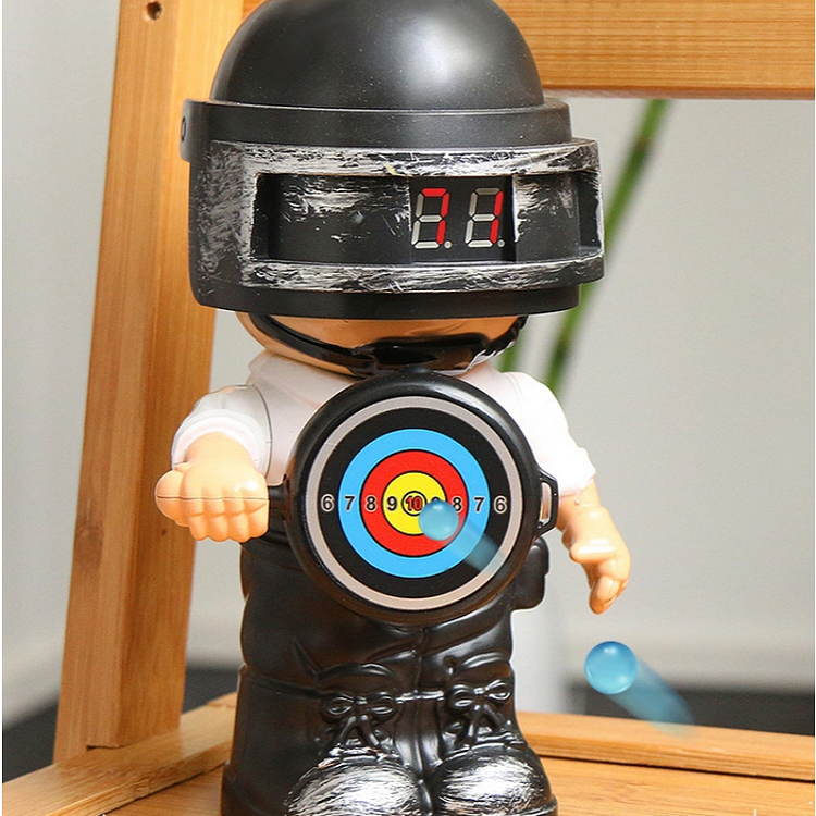 ToyTime Auto-reset Scoring Target Plastic Paint Water BB Gel Blaster Ball Machine Pistol Toys Guns Shooting Dart Kids Soft Bullet Games