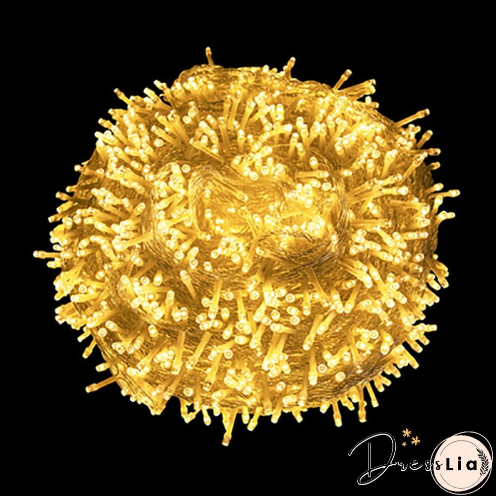 Fairy Lights 10M-100M Led String Garland Christmas Light Waterproof For Tree Home Garden Wedding Party Outdoor Indoor Decor