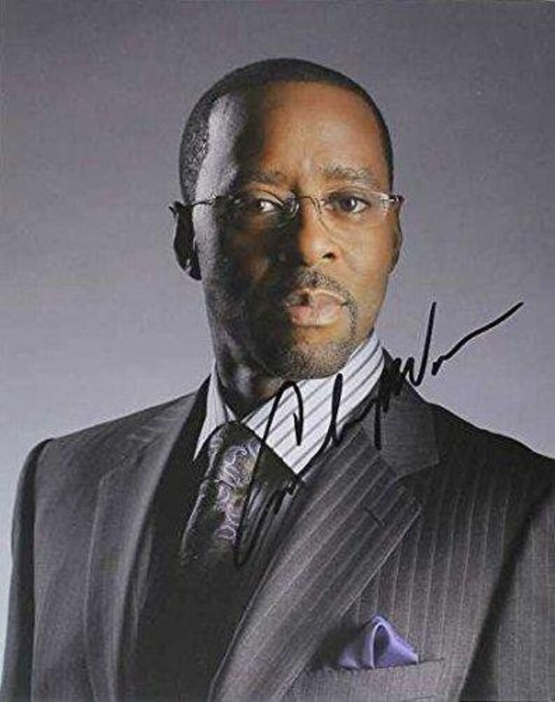 Courtney B. Vance Signed Autographed Law & Order