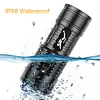 LED Dive Light Rechargeable Scuba Diving Flashlight Underwater Light for Diving