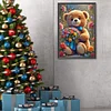 (40*60cm)Bouquet Bear - Full Round Drill Diamond Painting