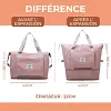 Sac de voyage pliable de grande capacit&eacute;（2 achet&eacute;s, livraison gratuite）