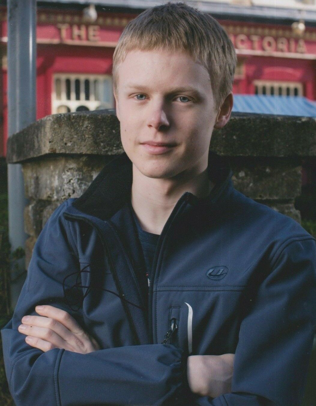 Clay Milner **HAND SIGNED** 10x8 Photo Poster painting ~ Eastenders (Bobby Beale)