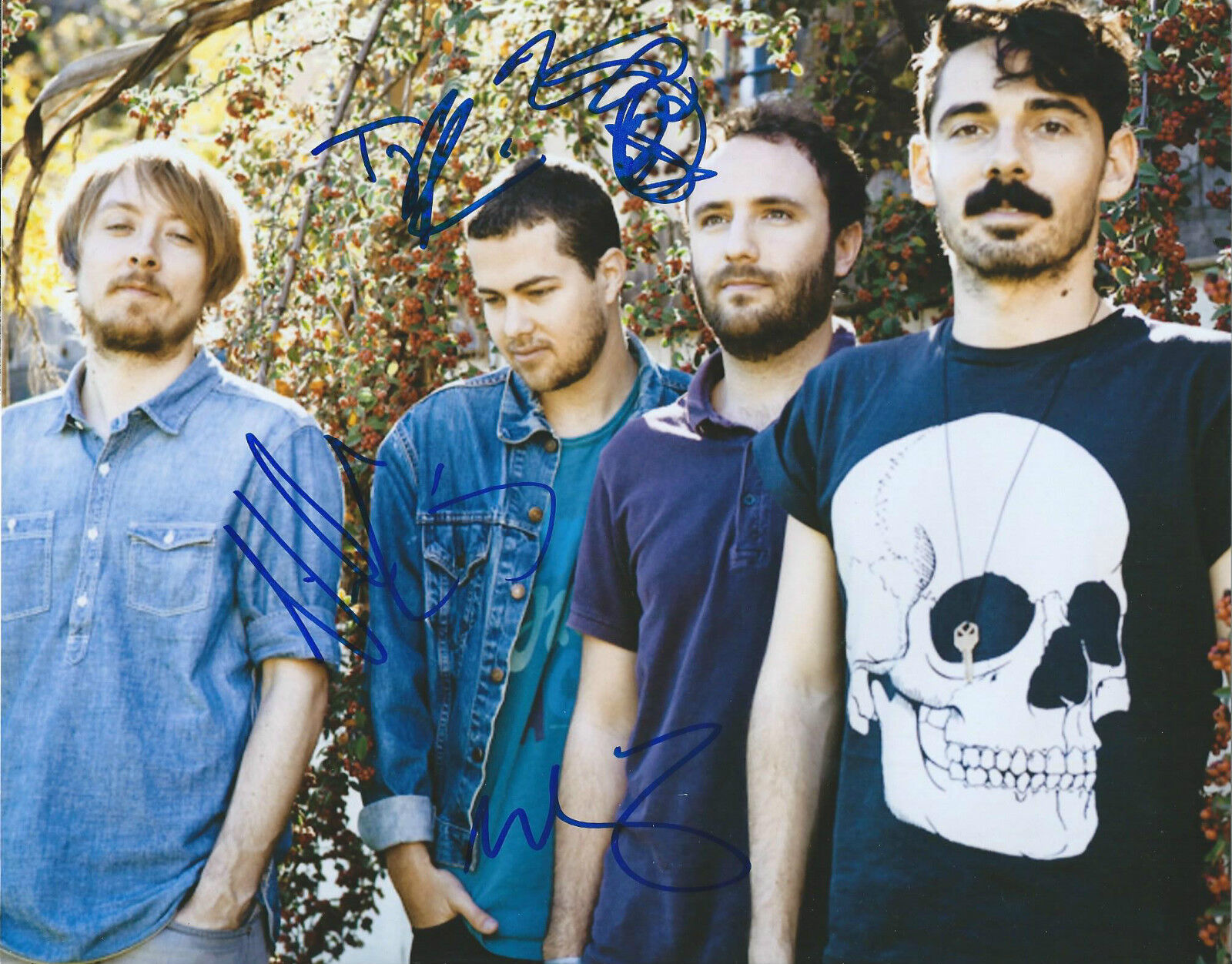 **GFA Indie Rock Band *LOCAL NATIVES* Signed 8x10 Photo Poster painting N1 COA**