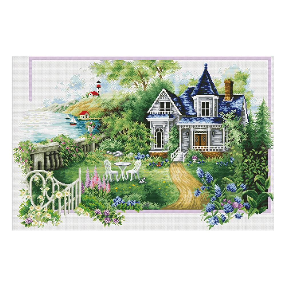 

Summer - 11CT Stamped Cross Stitch - 85*58cm, 501 Original