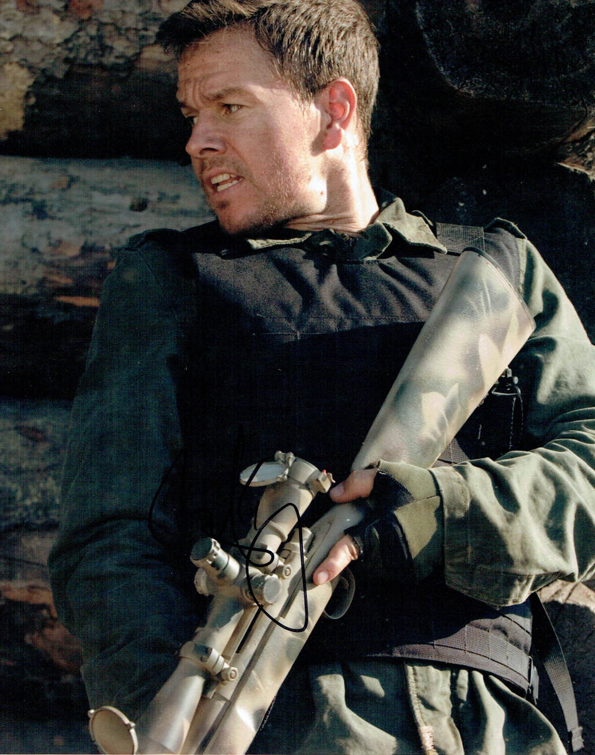 Mark WAHLBERG SIGNED Autograph 10x8 Photo Poster painting AFTAL COA Bob Lee SWAGGER The SHOOTER