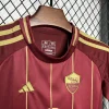 24/25 Kids Roma Soccer Jersey Home