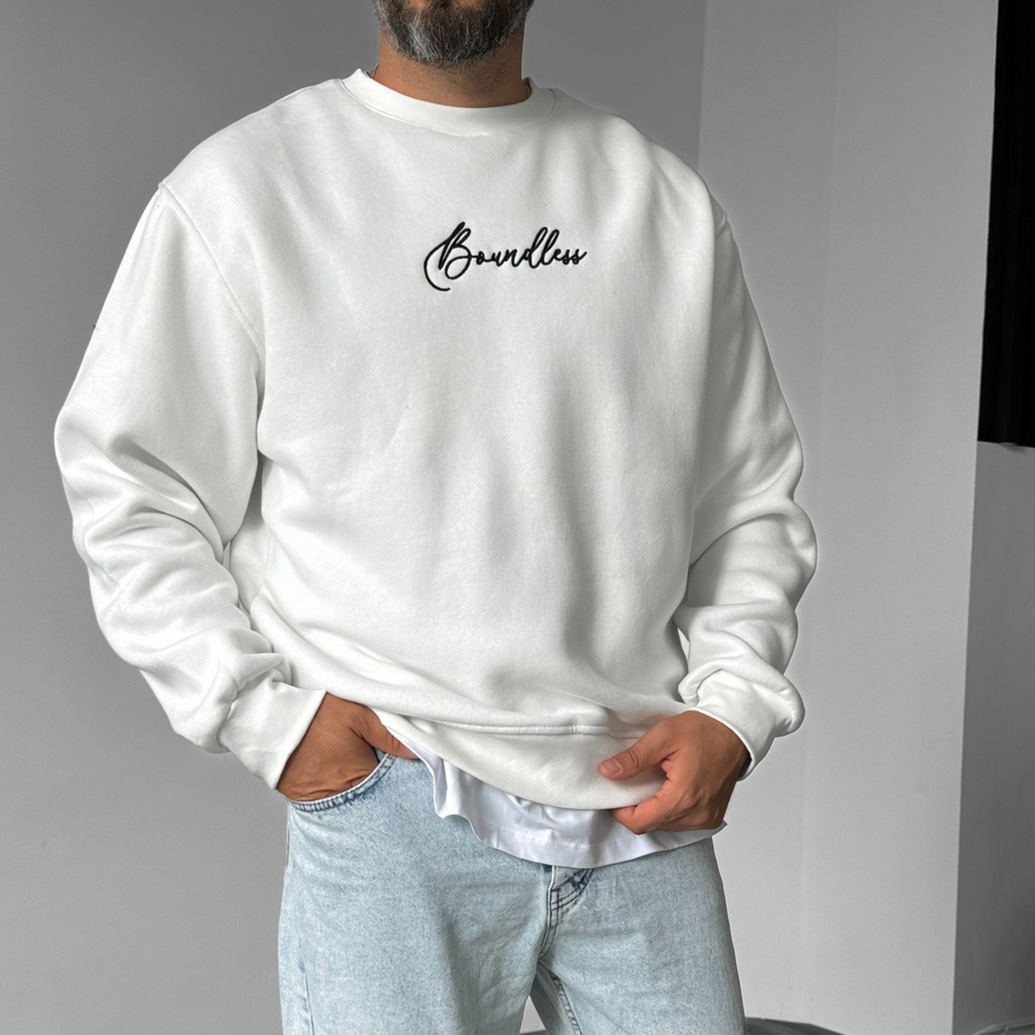 Ethnic Horse Design Oversized Hoodie