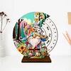 DIY Special Shape Garden Gnome Diamond Painting Spinning Calendar Kit
