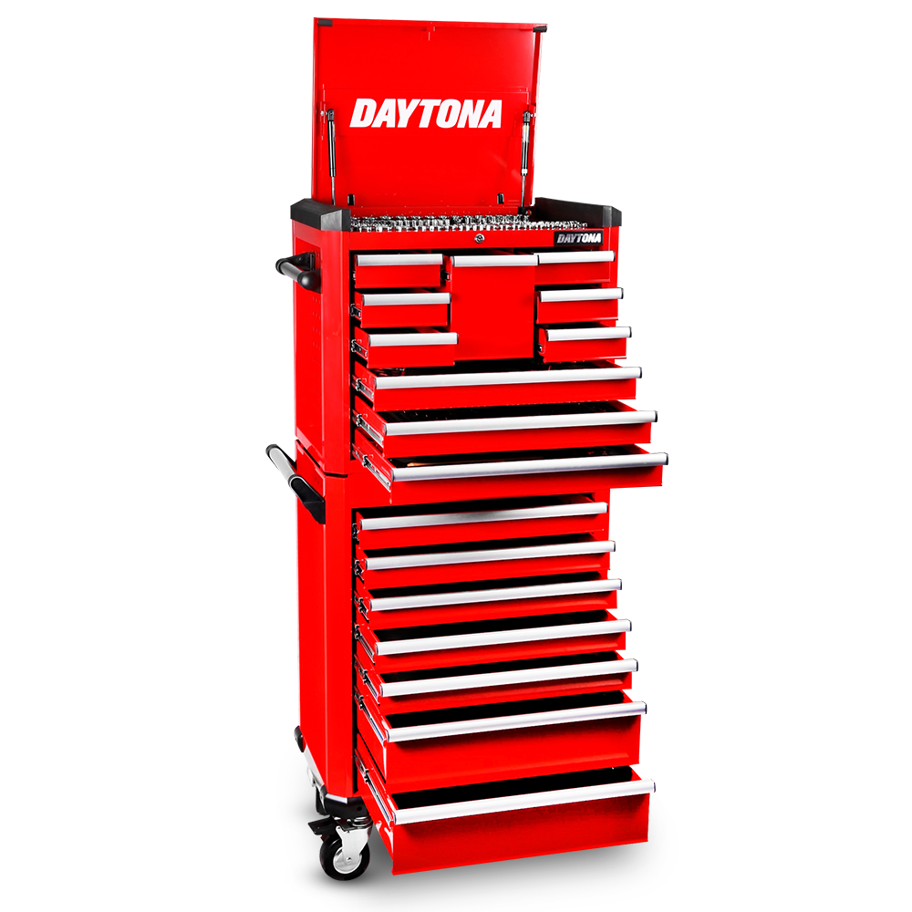 Kit de herramientas Daytona de 450 piezas en caja de herramientas de 10  cajones y gabinete