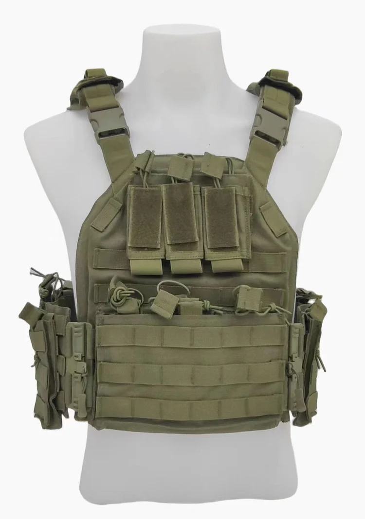 Tophelmetfan Snap-on Bulletproof Best NIJ LEVEL IV Multi-tactical Accessory Bag Body Armor