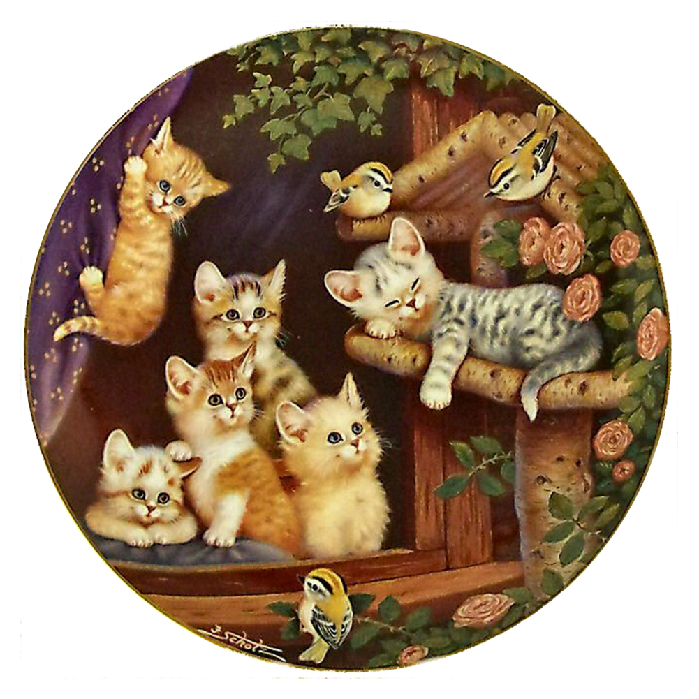 

Cat - Round Drill Diamond Painting - 40*40CM, 501 Original