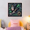 (Stamped/Counted) Maleficent Disney Villain-11CT/14CT Stamped Cross Stitch 45*45cm