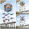 DIY Diamond Painting Double Sided 3D Wind Chime Pendant Hanging Kit