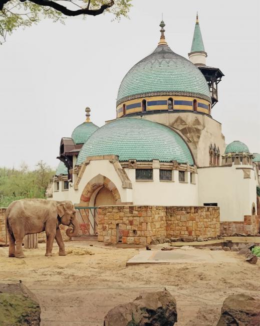 

Budapest Zoo – Paint By Numbers - 40*50CM, 501 Original