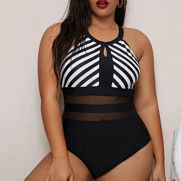 Girls Plus Size Swimwear 240605-49