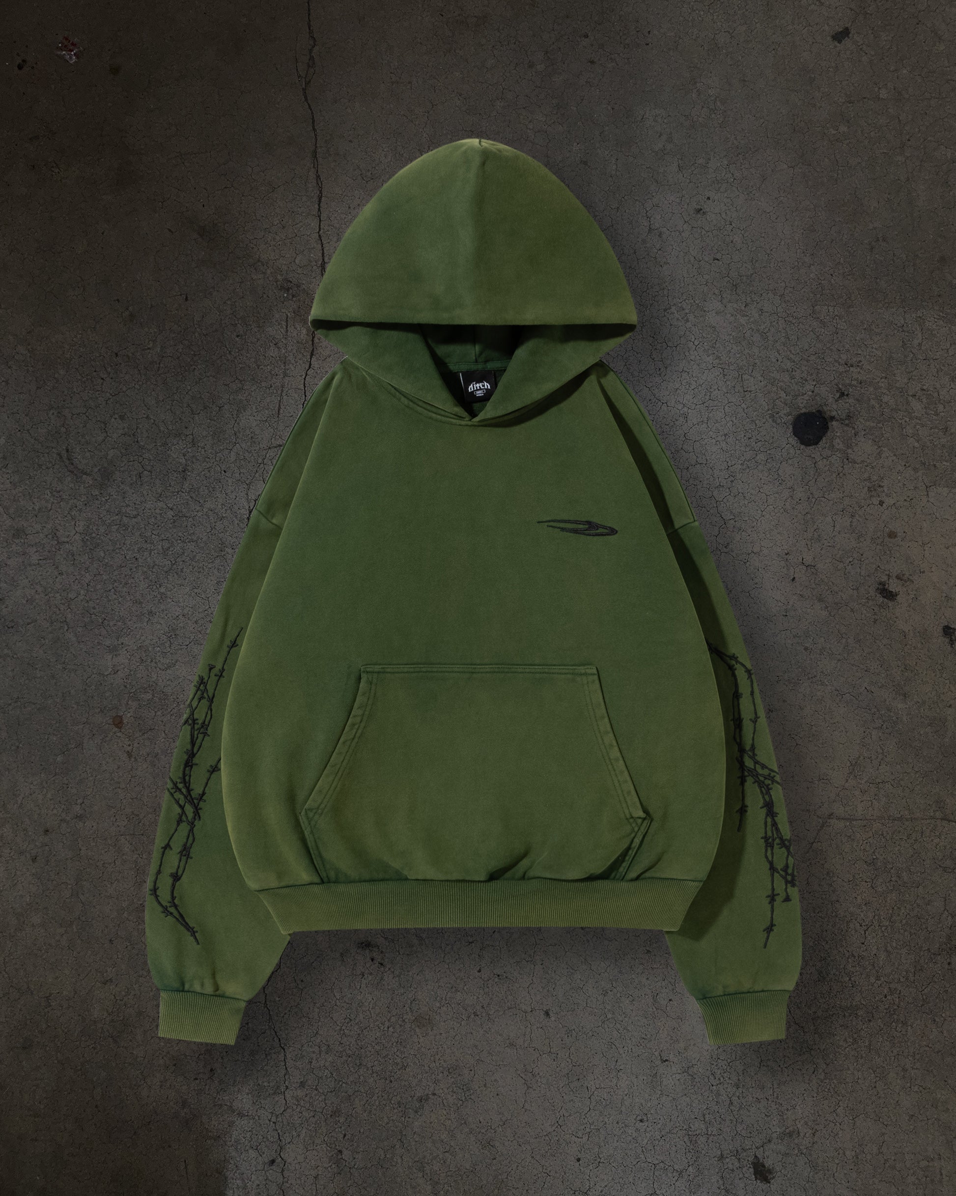 ATHLETIC BARBED PULLOVER (PINE)