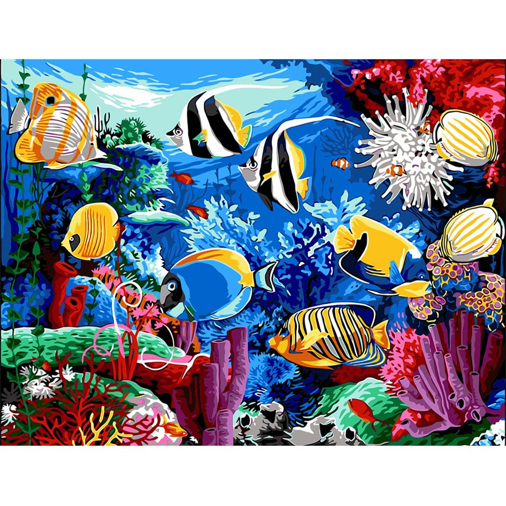 Ocean Fish - Paint By Numbers