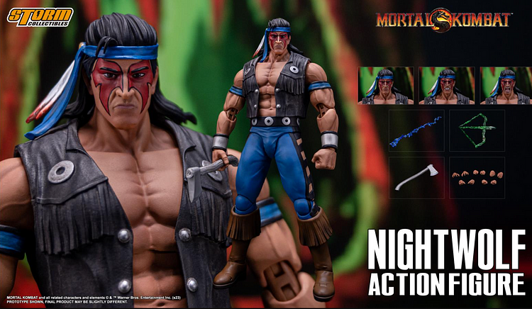 PRE-ORDER Storm Toys Mortal Kombat Nightwolf DCMK16 Action Figure