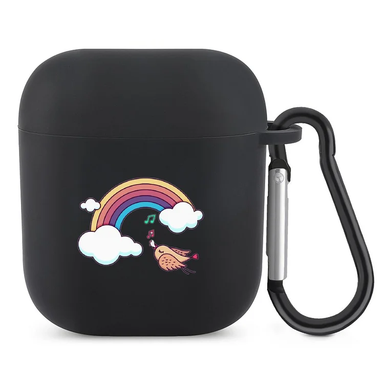 Earbuds Case Cover for AirPods The Birds Are Singing to The Rainbow customized, personalized, gift