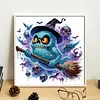 Diamond Painting - Partial Special Shaped Drill - Halloween Monster(Canvas|30*30cm)