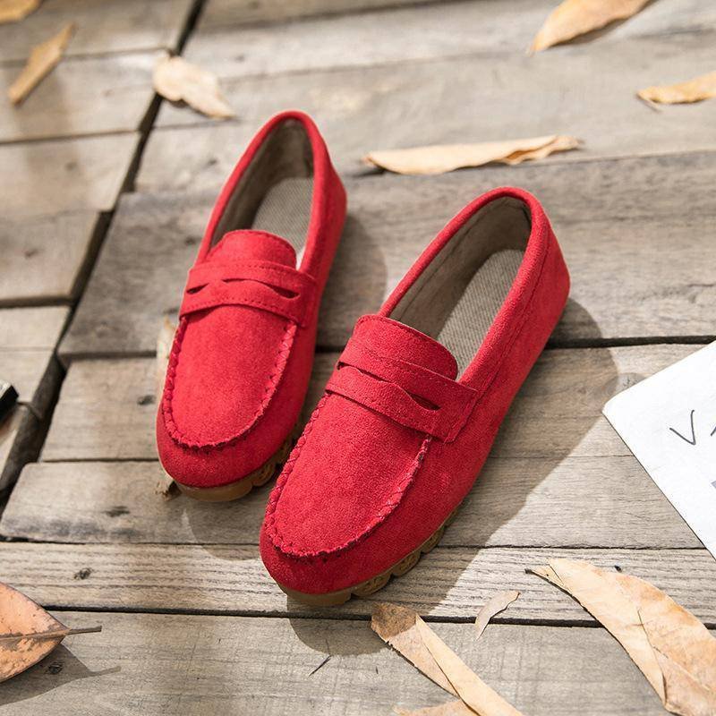 Women's Furry Non-slip Moccasins Loafers