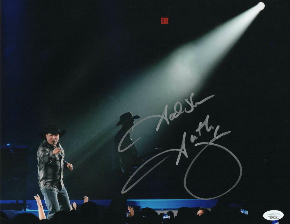 GARTH BROOKS SIGNED AUTOGRAPH 11X14 Photo Poster painting - THE CHASE, HITS, COUNTRY LEGEND JSA
