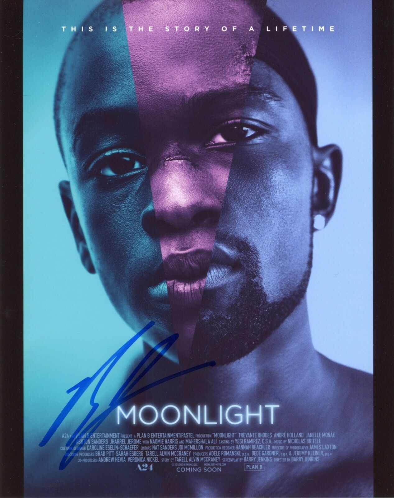 BARRY JENKINS Authentic Hand-Signed Director - Moonlight