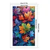 Colorful Maple Leaves-11CT Stamped Cross Stitch 40*70cm/15.75*27.56in (Big Size) tapestrymarket