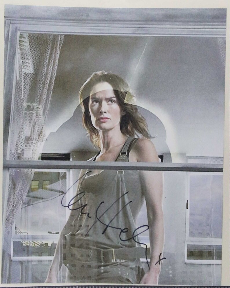 Lena Headey Signed Autographed Terminator