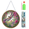(US Only)Dragonfly 2D Flat DIY Diamond Painting Set Diamond Art Pendant Home Wall Decor