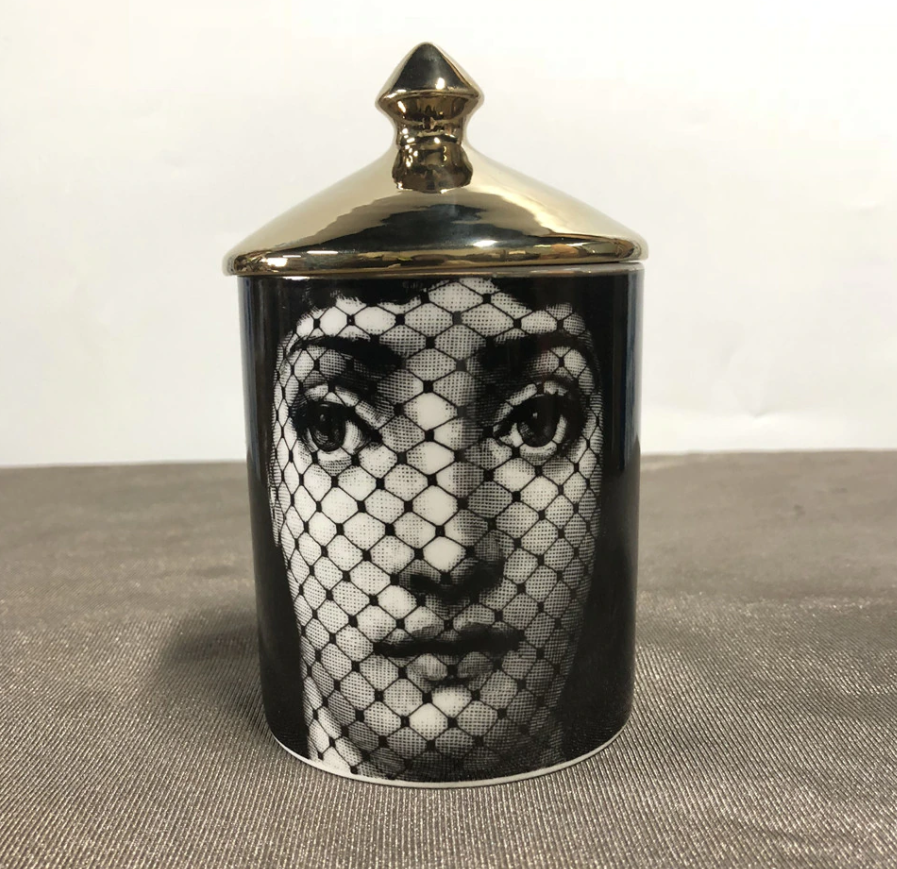 Fornasetti Candle Holder