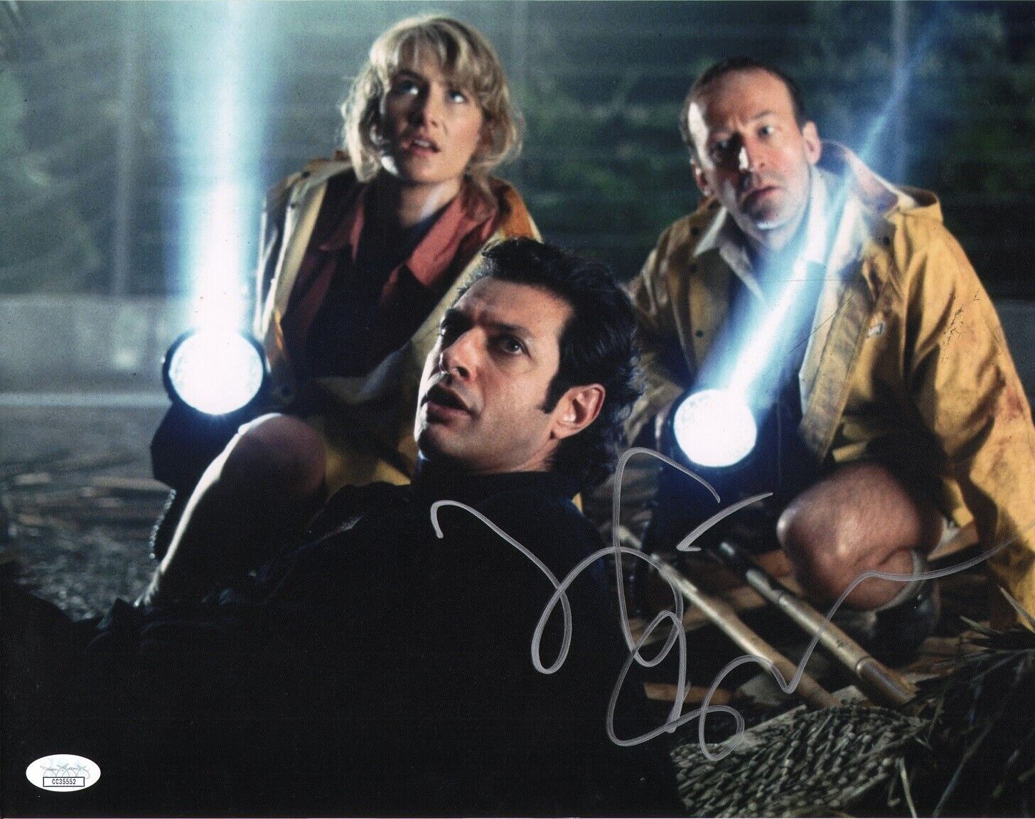 JEFF GOLDBLUM Authentic Hand Signed Malcolm - JURASSIC PARK