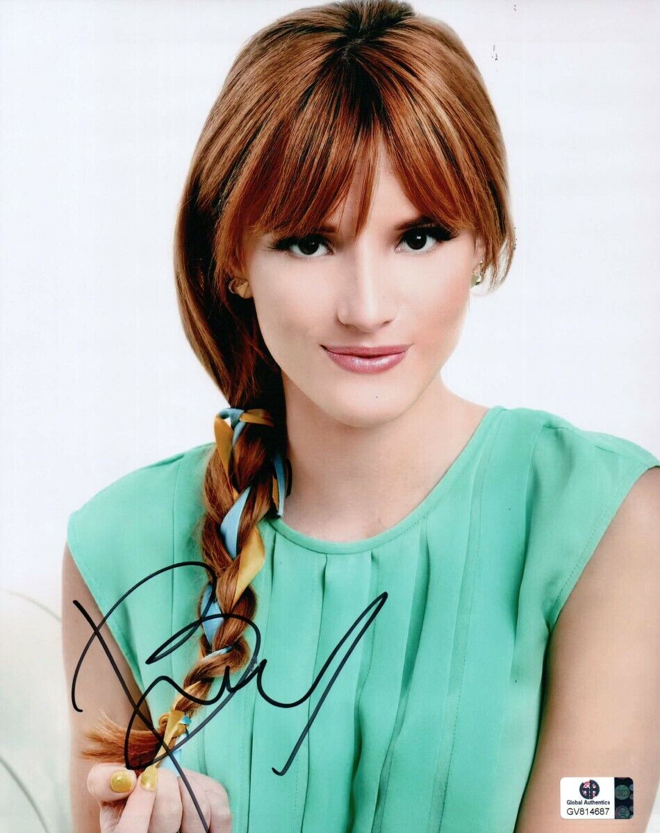 Bella Thorne Signed Autographed 8X10 Photo Poster painting Goreous Sexy Braided Hair GV814687