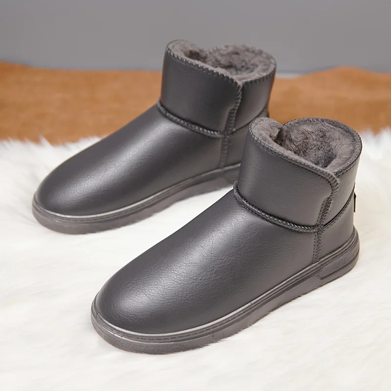 Qengg Qengg Sales] Snow Boots With Men And Women 2023 Hot Plus Thick And Non-Skid Waterproof Warm Cotton Boots