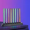 Strip RGB sound pickup atmosphere light color ABS music rhythm synchronization e-sports game bedroom desktop LED night light decoration