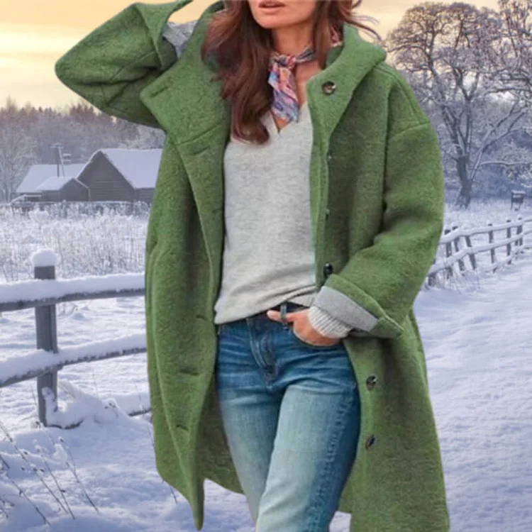 💝Christmas Gift - Women's Winter Thickened Hooded Coat