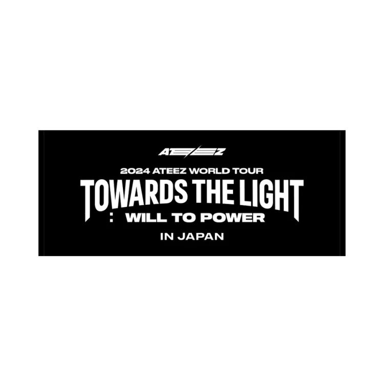 ATEEZ World Tour Towards The Light : Will To Power In Japan Themed Towel 