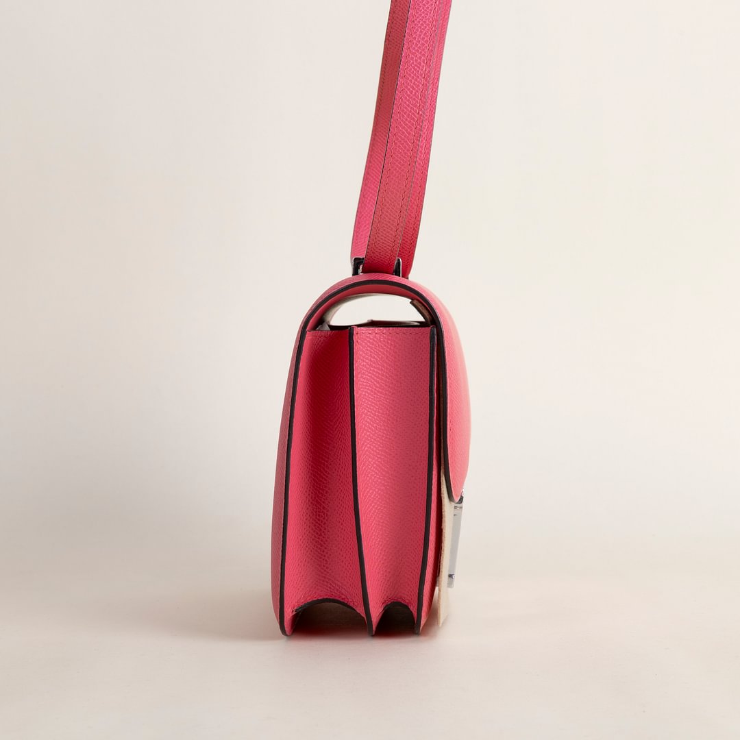 Constance 18CM Epsom 8W Rose Azalee  GHW