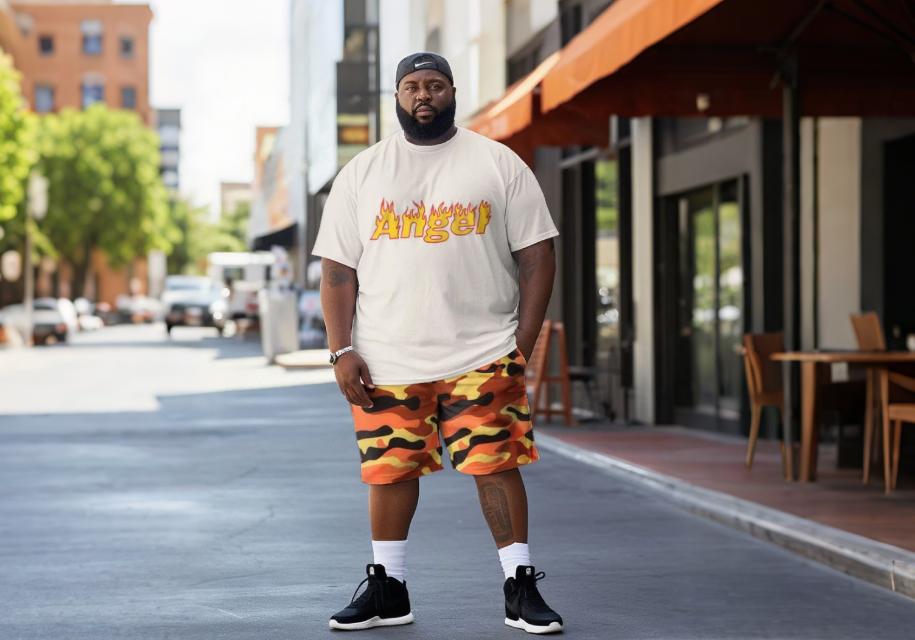 casual big and tall 2-piece sets