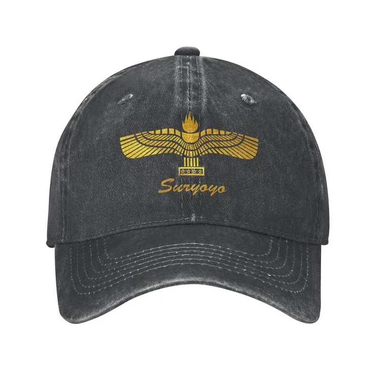 Classic Cotton Aramean Suryoyo Flag Baseball Cap Men Women Custom Adjustable Adult Assyria Dad Hat Spring