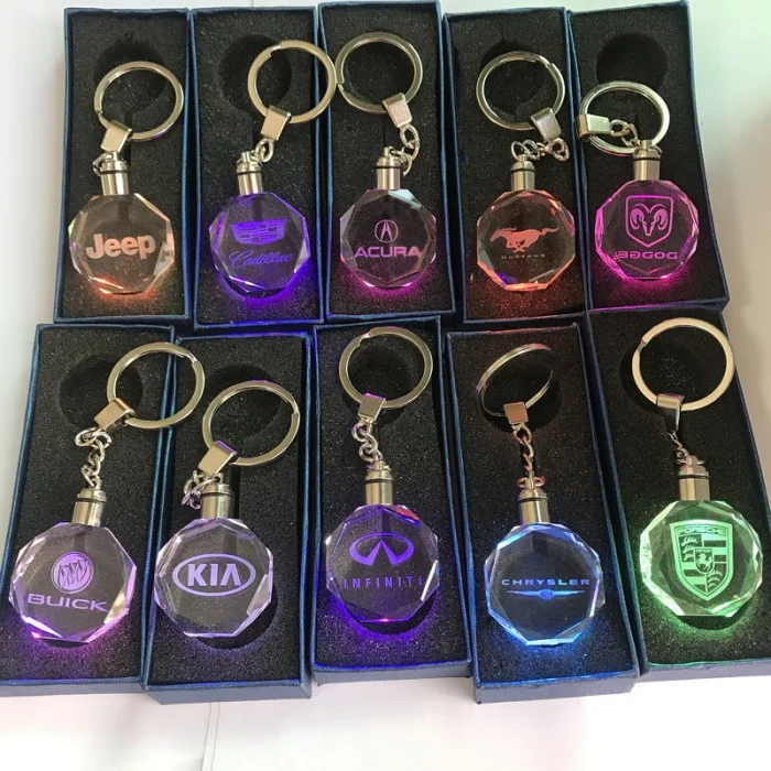 Car Key Chain Crystal Pendant