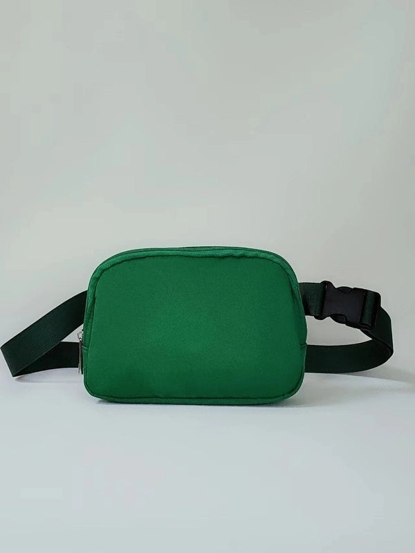Women’s Streetwear Solid Color Nylon Waist Bags