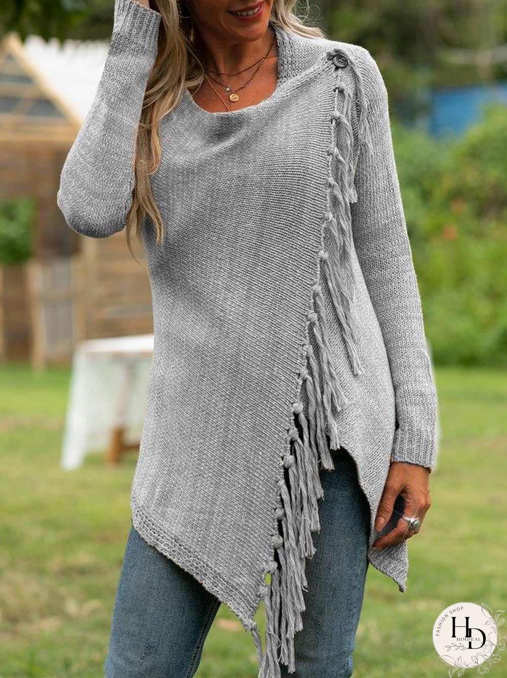 Irregular cardigans Sweater