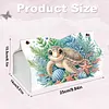 (25cm)Sea Turtle PU DIY Diamond Painting Tissue Box for Beginners Adults Home